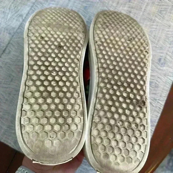 Sam Edelman Leya Pom Pom Platform Slip on Sneakers Floral Multicolor Size 7.5M - Picture 5 of 8